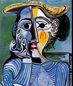 hombre sobrepensando, dándole vueltas a la cabeza.